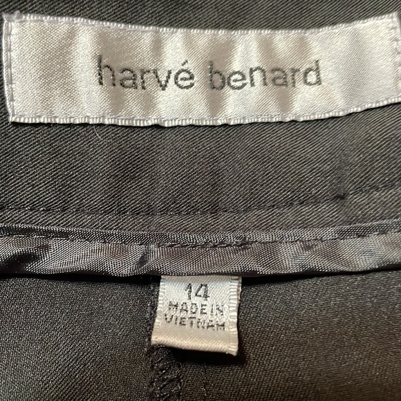 Women’s Size 14 Harve’ Bernard Black Slacks - Picture 5 of 7